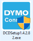 DYMO exe file